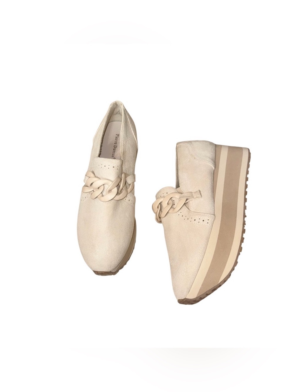 NEW PIERRE DUMAS PALOMA slip on platform sneakers women’s size 9